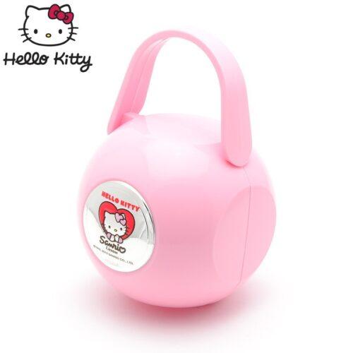 Caja Portachupete Hello Kitty plata