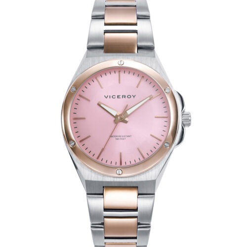 Reloj de mujer VICEROY Dress armix acero esfera rosa