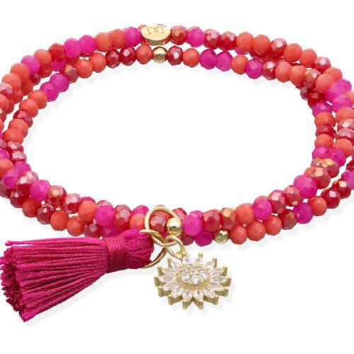 Pulsera Zen Marina García Buganvilla Plata