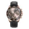 Reloj de hombre VICEROY Magnum correa acero Ip rosa bisel cerámico