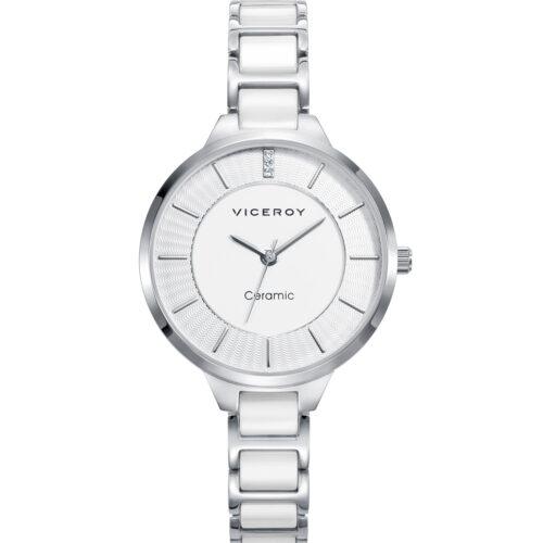 Reloj de mujer VICEROY armix acero cerámico blanco